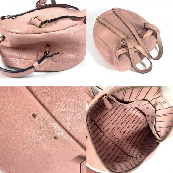Louis Vuitton Backpack Sorbonne Monogram Empreinte Leather Pink main image 9